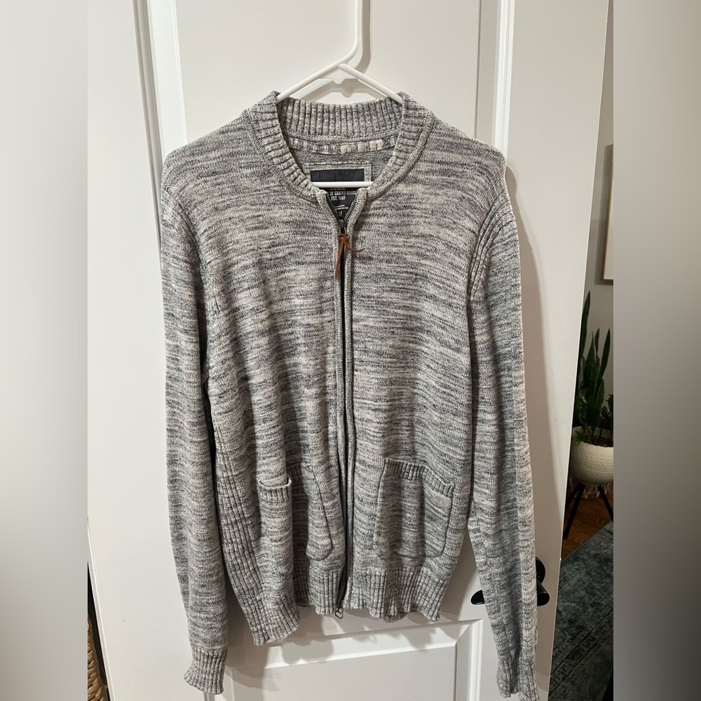 Men’s H&M Zipper Grey Cardigan
